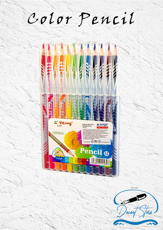 Yalong Colour Pencil YL817218-12