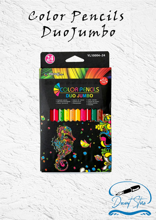 Yalong Jumbo Colour Pencil YL10004-24