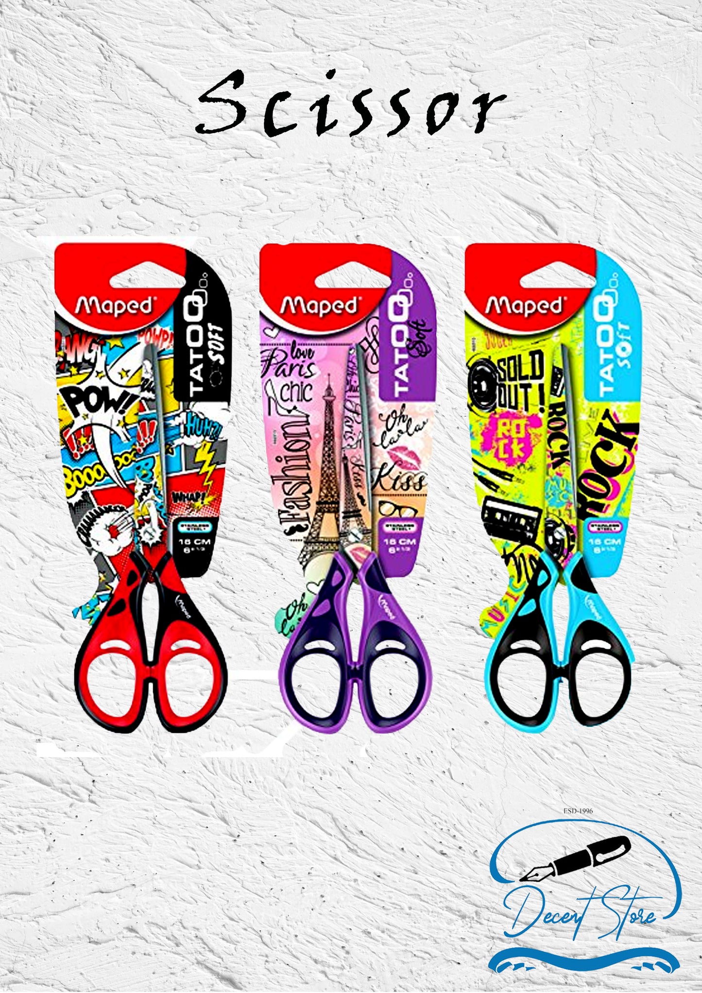 Maped Tattoo Soft Scissor