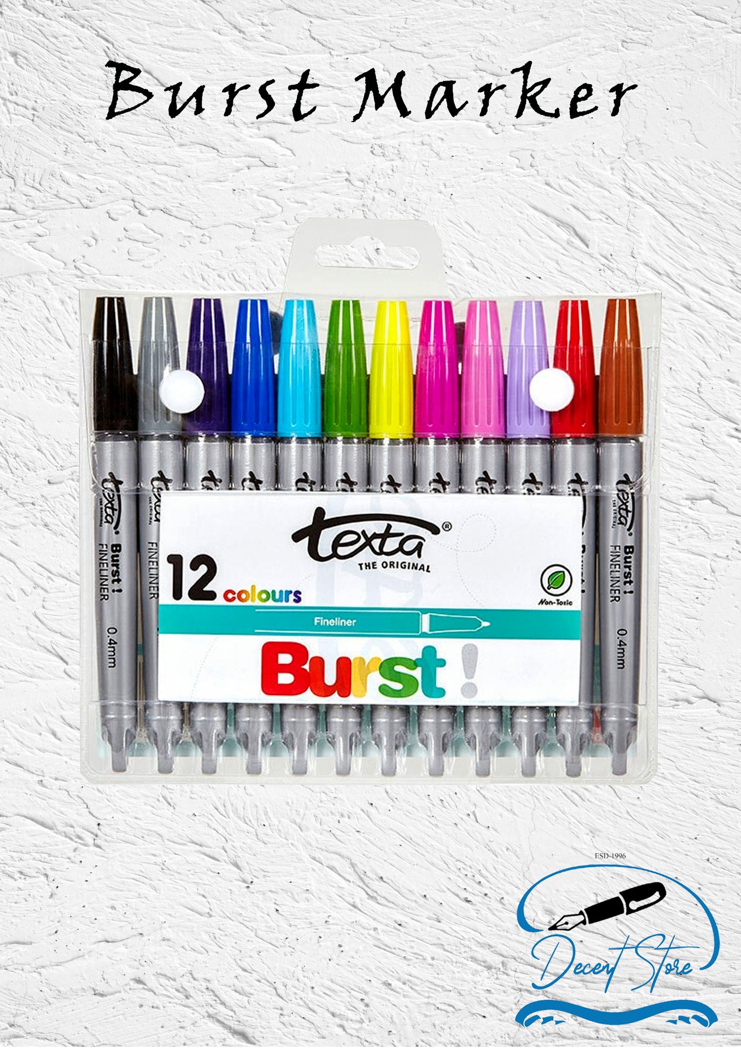 Texta Burst Fineliner Set