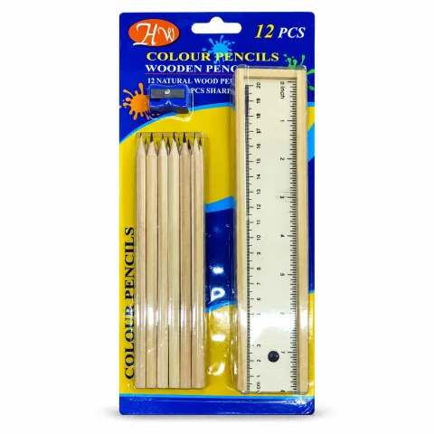 Wooden Writing Pencil with Box 3307