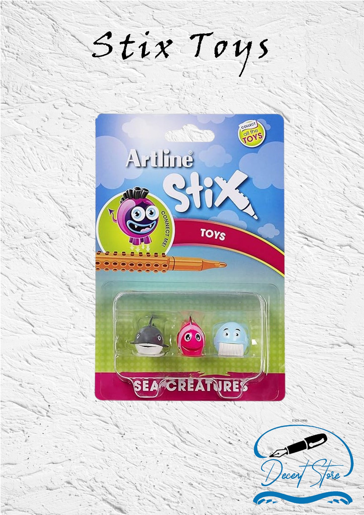 Artline Stix Toys Sea Creatures 2 130272