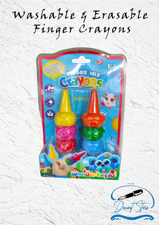 Finger Wax Crayons by Wondertopia