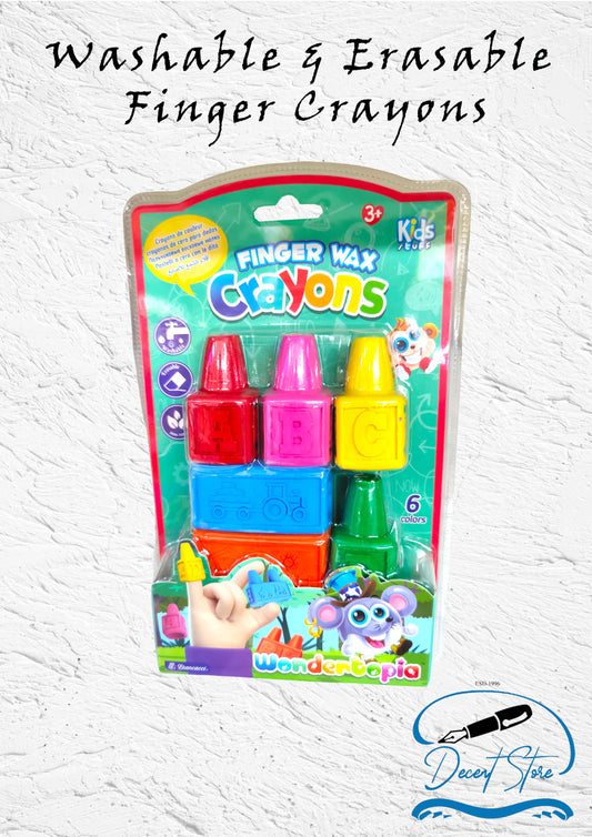 Finger Wax Crayons by Wondertopia