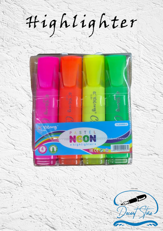 Yalong Highlighter Neon YL235009-4