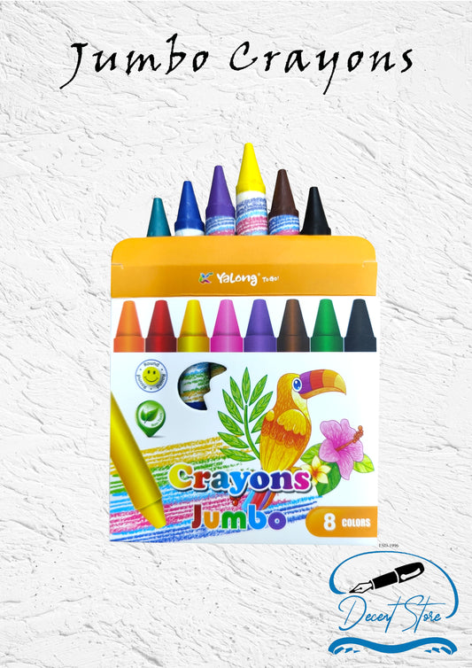 Wax Jumbo Crayons YL95079-8