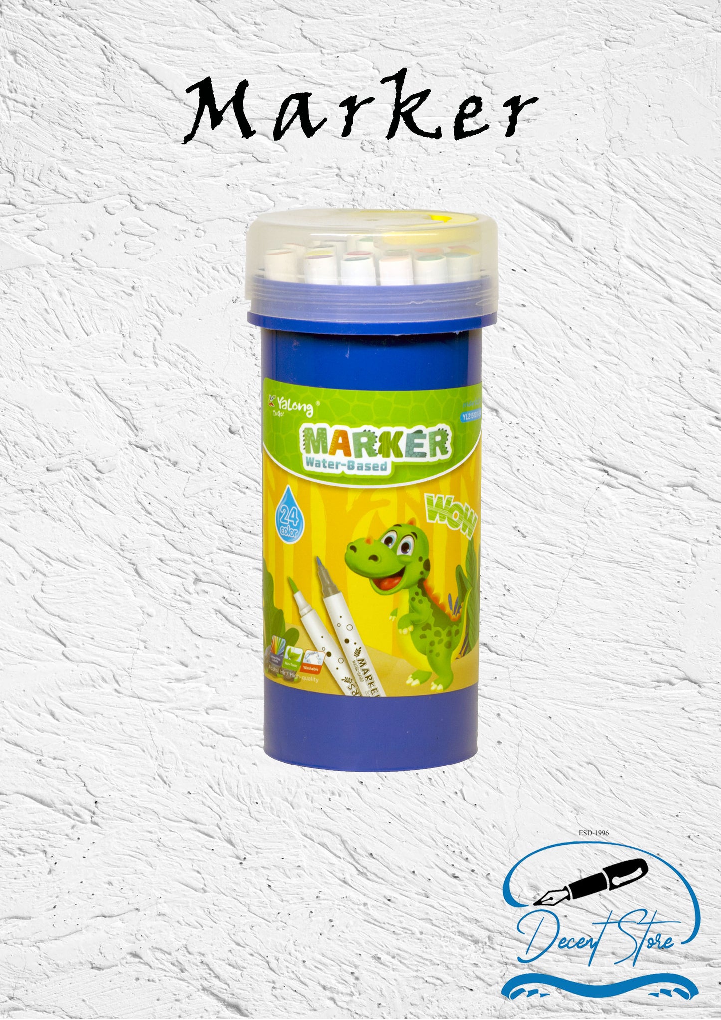 Yalong Water Based Marker YL-215101-24