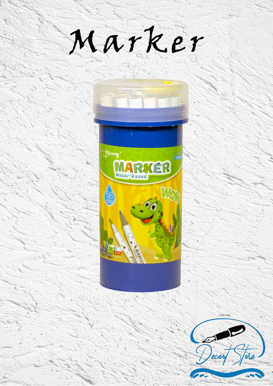 Yalong Water Based Marker YL-215101-24