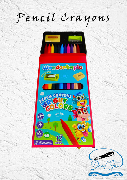 Wondertopia Pencil Crayons BR221012-A12