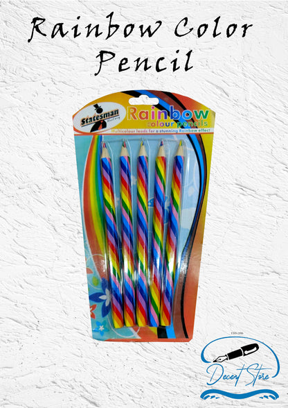 Rainbow Jumbo Colour Pencil