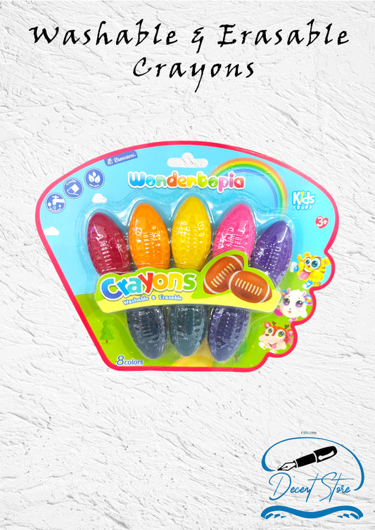 Crayons in Vegetable Shapes